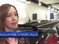 Penjualan Mobil di Inggris Anjlok 14%