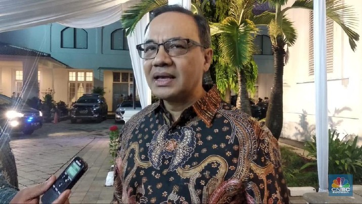 Teuku Faizasyah Plt Juru Bicara Kementerian Luar Negeri RI (CNBC Indonesia/Rehia Sebayang)