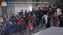 Virus Corona Hantam Bursa China, Nyaris Turun 9%