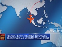 Evakuasi 243 WNI dari Wuhan Menggunakan Batik Air
