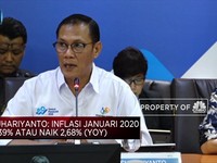 BPS Catat Inflasi Januari 2020 Mencapai 0,39% (mom)