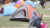 Perwakilan Jaringan Buruh Migran Indonesia di Hong Kong, Eny Lestari, berharap KJRI di Hong Kong lebih aktif dalam menghadapi penyebaran virus tersebut dan tidak hanya menyampaikan imbauan melalui media sosial. (AP Photo/Achmad Ibrahim)