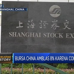 Dalam Sehari, USD 370 Miliar AS 'Menguap' dari Bursa China
