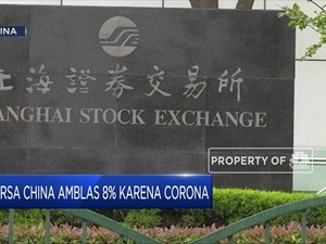 Dalam Sehari, USD 370 Miliar AS 'Menguap' dari Bursa China