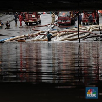 Banjir Lagi! Begini Penampakan Terkini Underpass Kemayoran