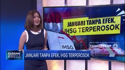 Januari Tanpa Efek, IHSG Terperosok
