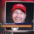 427 Korban Akibat Virus Corona hingga Tony Fernandes Mundur