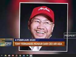 427 Korban Akibat Virus Corona hingga Tony Fernandes Mundur