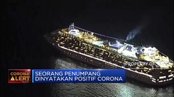 Penumpang Positif Corona, Kapal Pesiar Jepang di Karantina