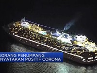 Penumpang Positif Corona, Kapal Pesiar Jepang di Karantina