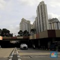 Usai dilanda banjir terowongan itu kini dapat dilalui kendaraam bermotor.  (CNBC Indonesia/Andrean Kristianto)