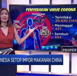 Gara - Gara Corona, Pemerintah Stop Makanan Dari China