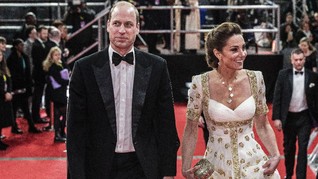 Pesona Kate Middleton Kenakan Busana 'Usang' di BAFTA 2020
