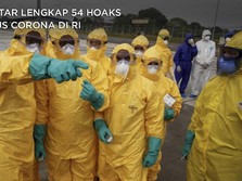Daftar Lengkap 54 Hoaks Virus Corona di RI