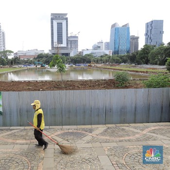 Usai Tebang 191 Pohon, DKI Mulai Penanaman 573 Pohon di Monas