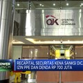 Recapital Sekuritas Kena Sanksi OJK