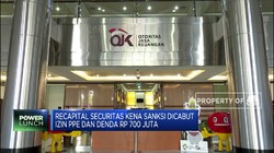 Recapital Sekuritas Kena Sanksi OJK