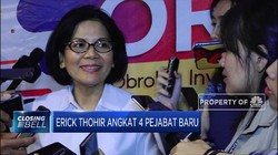 Ini 4 Pejabat Baru yang Dilantik Erick Thohir