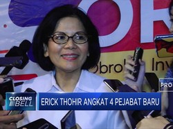Ini 4 Pejabat Baru yang Dilantik Erick Thohir