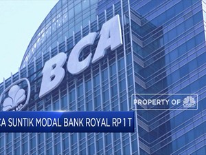 BCA Suntik Modal Bank Royal Rp 1 Triliun