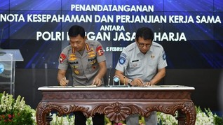 Percepat Layanan, Jasa Raharja-Polri Sinkronkan Data Online