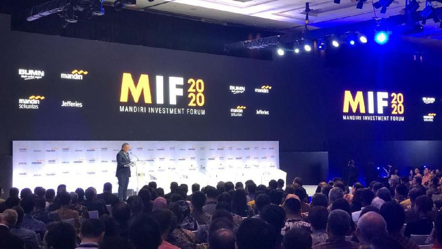Bank Mandiri menyebutkan pertumbuhan ekonomi Indonesia terus terjaga di level yang tinggi meski kondisi perekonomian global saat ini mengalami slow down.