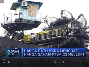 Harga Batu Bara Menguat, Harga Saham PTBA CS Melesat