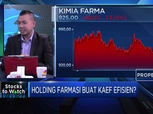Analis: Sub-Holding Farmasi Akan Dongkrak Kinerja KAEF