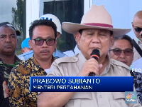 Besuk WNI dari Wuhan di Natuna, Prabowo: Kita Tetap Cool