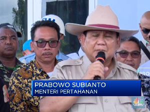 Besuk WNI dari Wuhan di Natuna, Prabowo: Kita Tetap Cool
