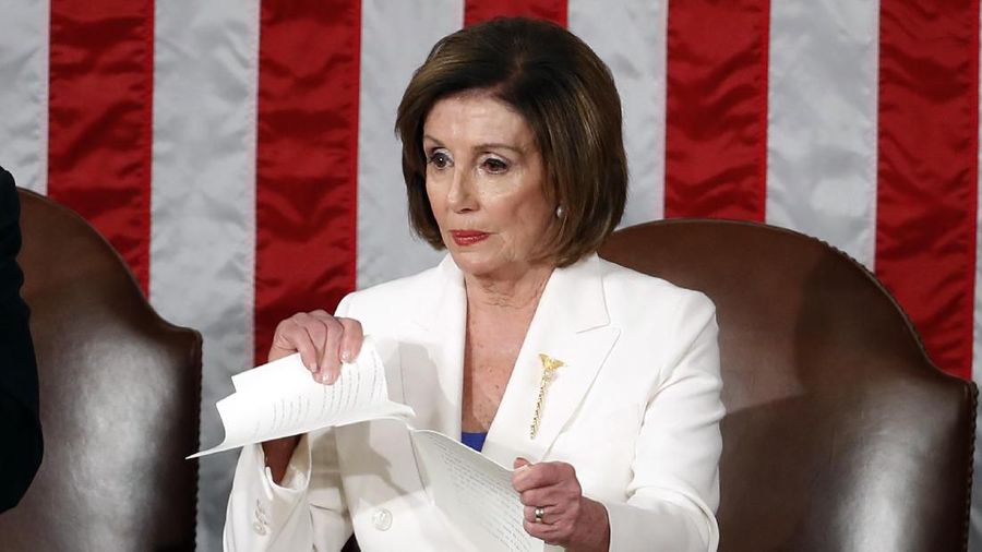 Donald Trump dan politisi AS yang juga Ketua DPR Nancy Pelosi tak bisa menyembunyikan ketidaksukaan satu sama lain.