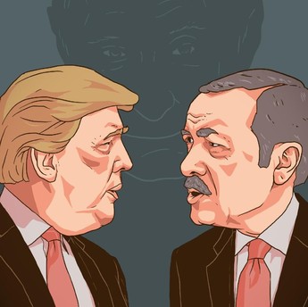 Ada Trump di Belakang Erdogan Saat Turki-Suriah Saling Serang