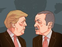 Ada Trump di Belakang Erdogan Saat Turki-Suriah Saling Serang