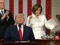 VIDEO: Ketua DPR AS Robek Naskah Pidato Trump