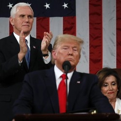 Pakai Backsound Love Hurts, Ini Euforia Trump Batal Lengser