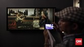 Sebelum singgah ke Indonesia, di mana Jakarta merupakan destinasi terakhir, pameran ini juga digelar di Tbilisi, Beijing, Kanton (Guangzhou), Kuala Lumpur, dan Yangon.(CNN Indonesia/Adhi Wicaksono)