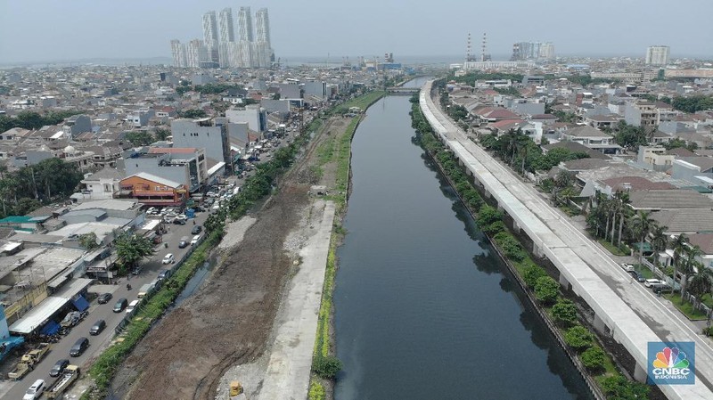 RTH itu berada di Jalan Pluit Karang Indah Timur, Jakarta Utara.