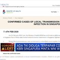 KBRI Singapura minta WNI Waspada! Ada TKI Diduga Kena Corona