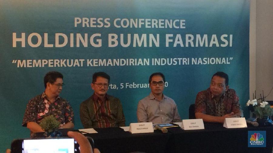 Tugas holding farmasi membantu pemerintah menata industri sehingga memberikan kontribusi yang nyata