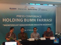 Holding Farmasi Terbentuk, Harga Obat Diklaim Bakal Murah