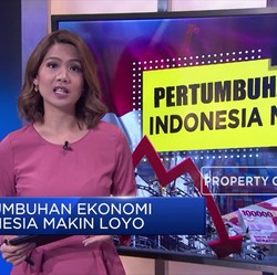 Pertumbuhan Ekonomi Indonesia Makin Loyo