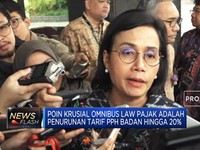 Sri Mulyani Serahkan Draft Omnibus Law Pajak ke DPR