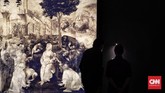 Pameran ini digelar dalam rangka mengenang 500 tahun kematian sang maestro. (CNN Indonesia/Adhi Wicaksono)