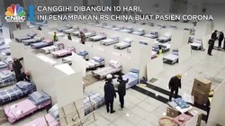 Dibangun 10 Hari, Ini Penampakan RS China Buat Pasien Corona