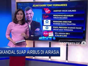 Skandal Suap Airbus Seret CEO AirAsia Tony Fernandes