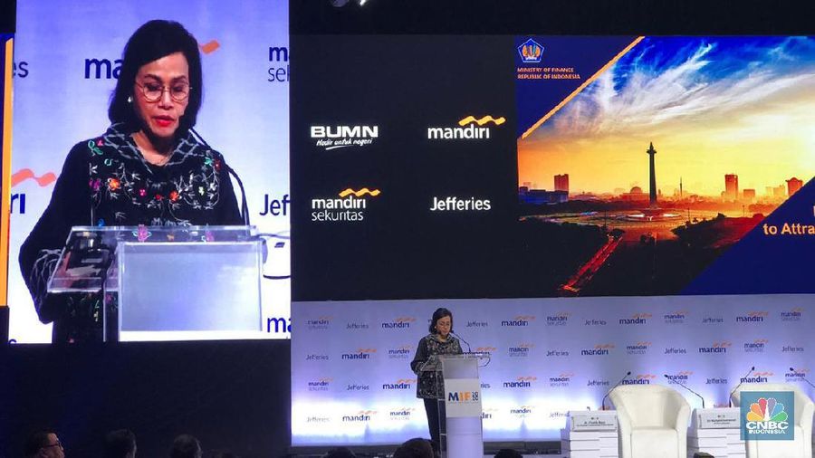 Demikian dikatakan Menteri Keuangan Sri Mulyani Indrawati dalam Mandiri Investment Forum 2020 di Hotel Fairmont, Jakarta, Rabu (5/2/2020).