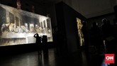 Pameran Leonardo Opera Omnia dibuka sampai 3 Maret 2020 di Museum Mandiri, Jakarta. (CNN Indonesia/Adhi Wicaksono)