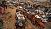 Pasukan Suriah dan Rusia dilaporkan terus menyerang wilayah yang dikuasai kelompok pemberontak di wilayah Idlib. (AAREF WATAD/AFP)