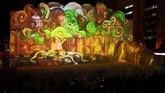 Penyelenggara telah mengantisipasi penurunan jumlah pengunjung dalam festival tahun ini karena terjadi pembatalan pemesanan hotel setelah larangan bepergian yang ditetapkan pemerintah China. (CHARLY TRIBALLEAU / AFP)