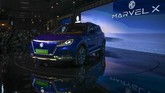 Produsen otomotif China MG Motors memperkenalkan Marvel X di Auto Expo 2020. (Photo by Money SHARMA / AFP)